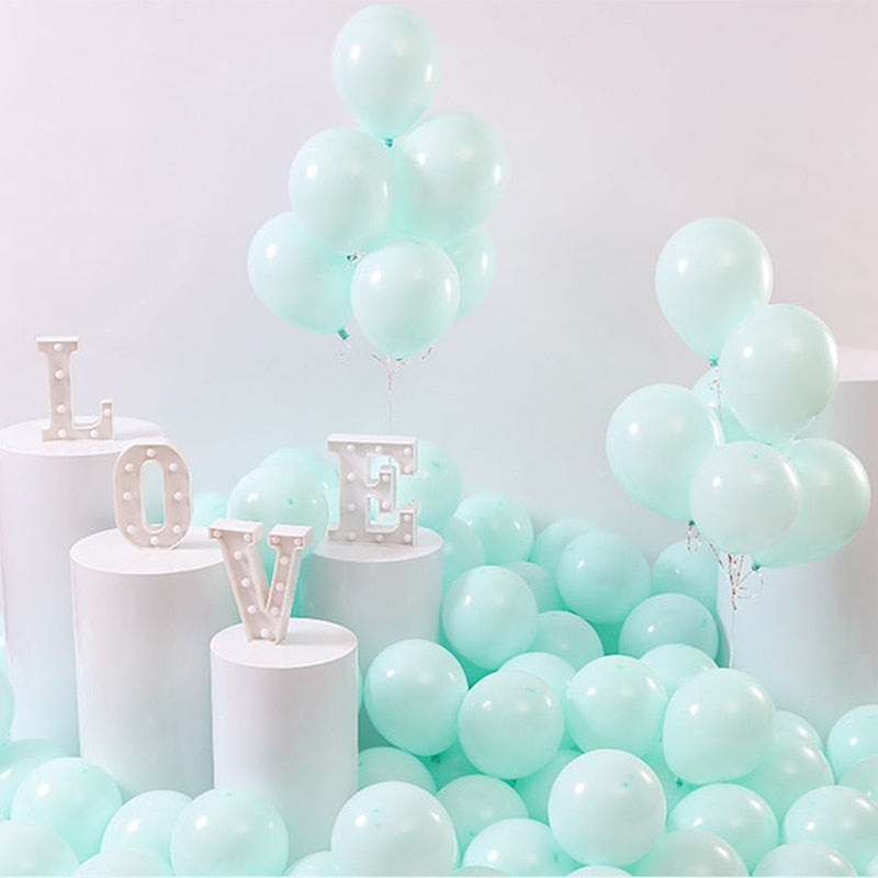 pcs Pastel Balloons Wedding Decor Happy Birthday Party Decoration Globos Latex Balloon Baby Shower Valentine's Day Gift 