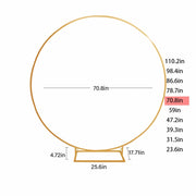 Gold square base1.8m