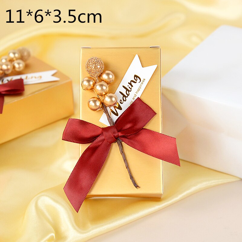 pcs Wedding Favor Candy Boxes Party Decoration Gift Paper Bags Event Supplies Packaging Box Hot Sale 