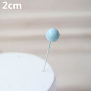 5pcs blue ball