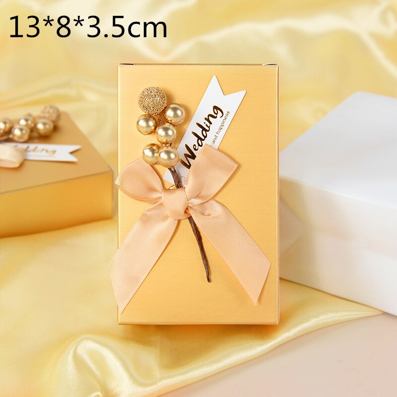 pcs Wedding Favor Candy Boxes Party Decoration Gift Paper Bags Event Supplies Packaging Box Hot Sale 