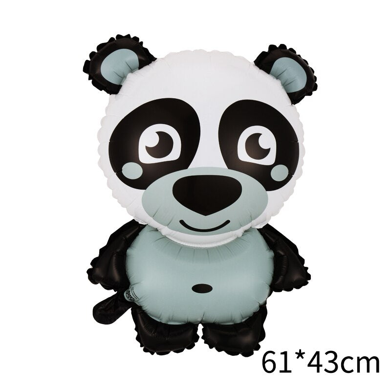 Animal Balloons Birthday Decoration Happy Party Decor Globos Kids Toys Gifts Balloon Baby Shower Panda Rabbit 