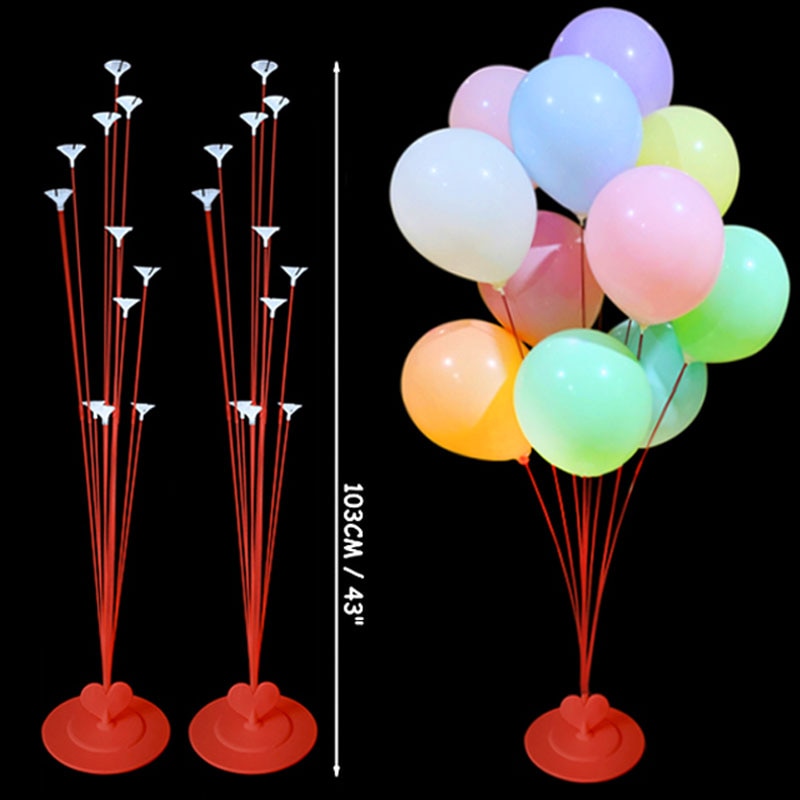 Set Balloons Stand Column Birthday Balloon Arch Kit Wedding Kids Party Baby Shower Decoration Ballon Accessories 